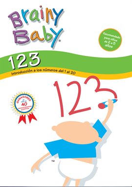 Cover image for Brainy Baby - 123's: "123"