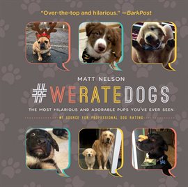 Cover image for #WeRateDogs