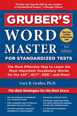Preparation for the scholastic aptitude by Gary R. Gruber