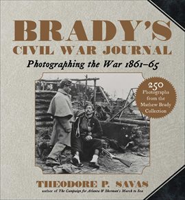 Cover image for Brady's Civil War Journal