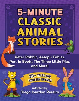 Cover image for 5-Minute Animal Stories