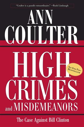 Imagen de portada para High Crimes and Misdemeanors