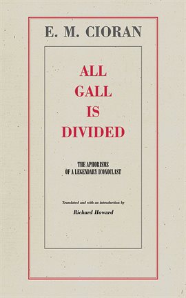 Cover image for All Gall Is Divided