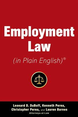 Cover image for Employment Law (in Plain English)