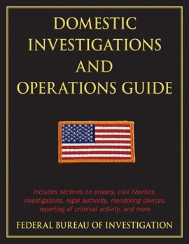 Cover image for Domestic Investigations and Operations Guide