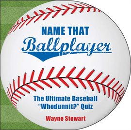 Cover image for Name That Ballplayer