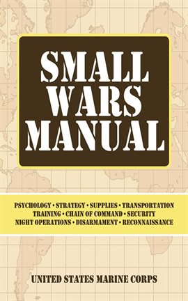 Cover image for Small Wars Manual