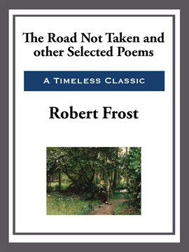 Cover image for The Road Not Taken and Other Selected Poems