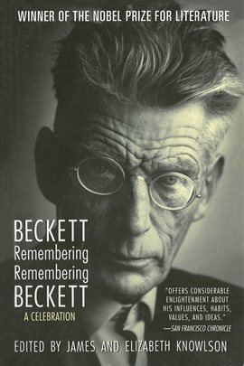 Cover image for Beckett Remembering/Remembering Beckett