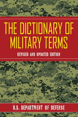 Cover image for The Dictionary of Military Terms