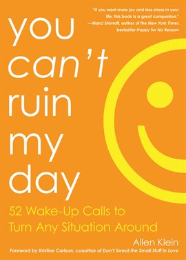 Cover image for You Can't Ruin My Day