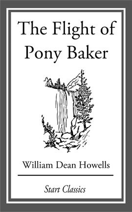 Cover image for The Flight of Pony Baker