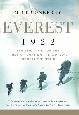 Cover image for Everest 1922