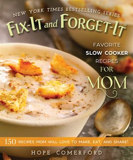 Imagen de portada para Favorite Slow Cooker Recipes for Mom