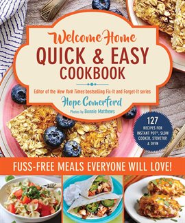 Imagen de portada para Welcome Home Quick & Easy Cookbook