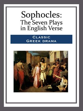 Cover image for Sophocles