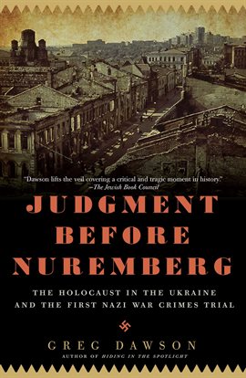 Cover image for Judgment Before Nuremberg