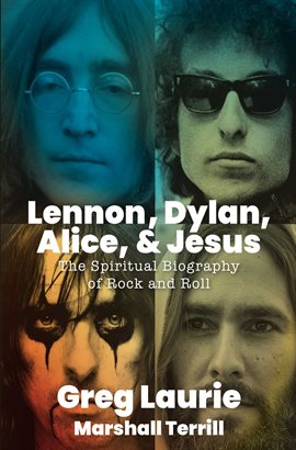 Cover image for Lennon, Dylan, Alice and Jesus