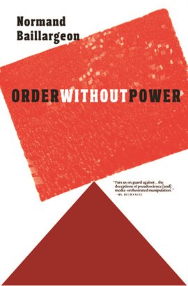 Cover image for Order Without Power