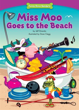 Cover image for Miss Moo Goes to the Beach