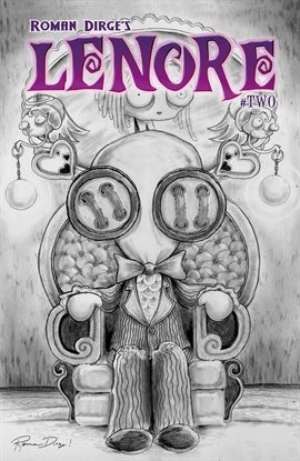 Cover image for Lenore Vol. 2: Where the Flutter Ends