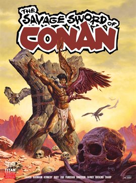 Cover image for The Savage Sword of Conan