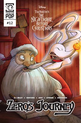 Cover image for Disney Manga: Tim Burton's The Nightmare Before Christmas - Zero's Journey, Issue #12