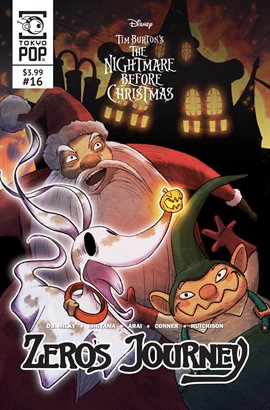 Cover image for Disney Manga: Tim Burton's The Nightmare Before Christmas - Zero's Journey