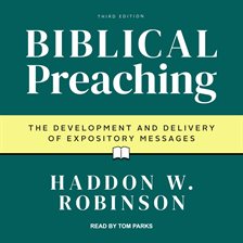 Cover image for Biblical Preaching