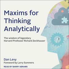 Imagen de portada para Maxims for Thinking Analytically