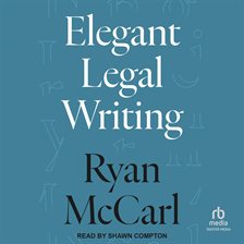 Cover image for Elegant Legal Writing