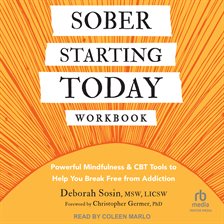Cover image for Sober Starting Today Workbook