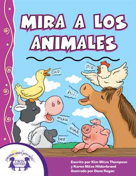 Cover image for Mira a los animales