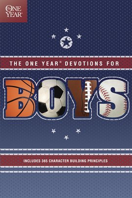 Cover image for The One Year Devotions for Boys