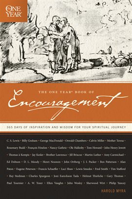 Cover image for The One Year Book of Encouragement