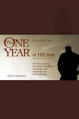 Cover image for The One Year At His Feet Devotional
