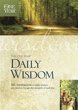 Cover image for The One Year Daily Wisdom