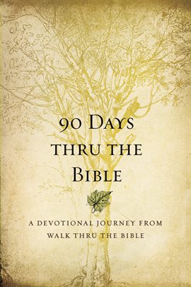 Cover image for 90 Days Thru the Bible