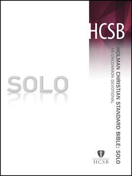 Cover image for Holman Christian Standard Bible: Solo