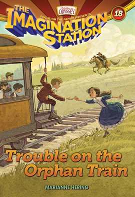 Cover image for Trouble on the Orphan Train