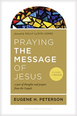 Cover image for Praying the Message of Jesus