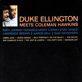 Cover image for Duke Ellington Meets Coleman Hawkins
