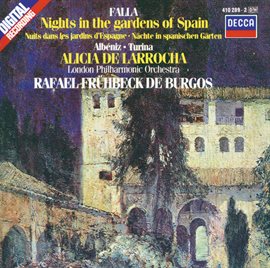 Cover image for Falla: Nights in the Gardens of Spain / Albéniz: Rapsodia Española / Turina: Rapsodia sinfonica
