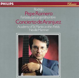 Cover image for Rodrigo: Concierto de Aranjuez; Fantasía para un gentilhombre