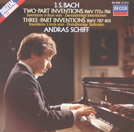 Cover image for Bach, J.S.: Two and Three Part Inventions