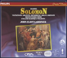 Cover image for Handel: Solomon