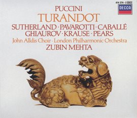 Cover image for Puccini: Turandot