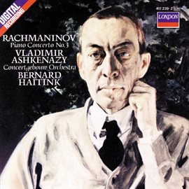 Cover image for Rachmaninov: Piano Concerto No.3