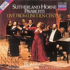 Cover image for Live From Lincoln Center