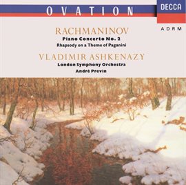 Cover image for Rachmaninov: Piano Concerto No.2; Rhapsody on a Theme of Paganini